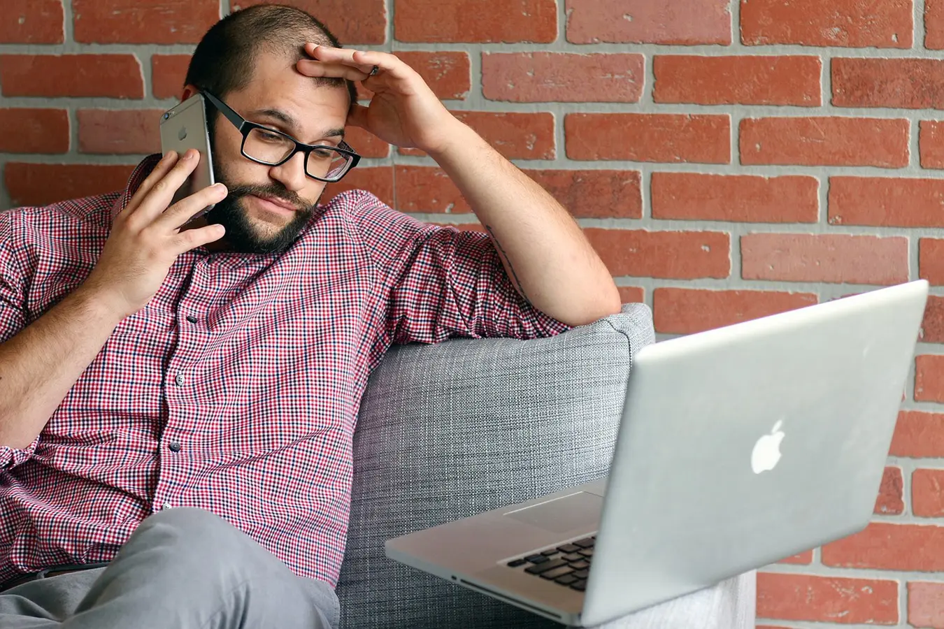 Frustrated business frustration