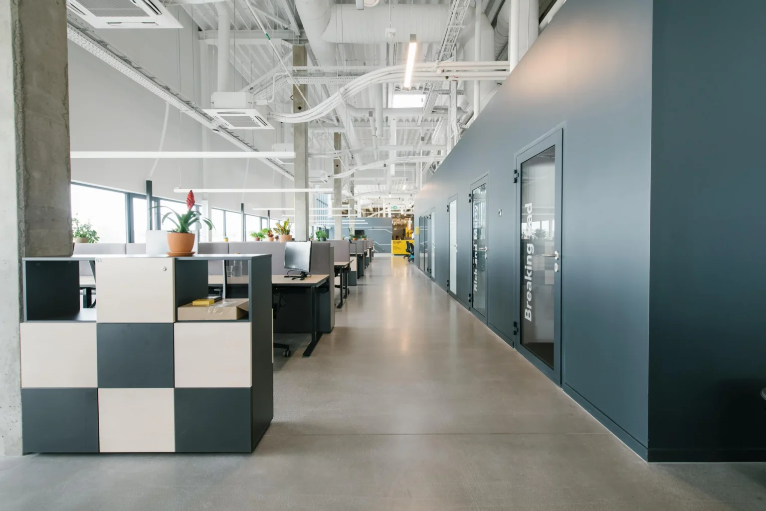 Modern open space office interior modular furniture Choosing the Right Office Furniture Matters