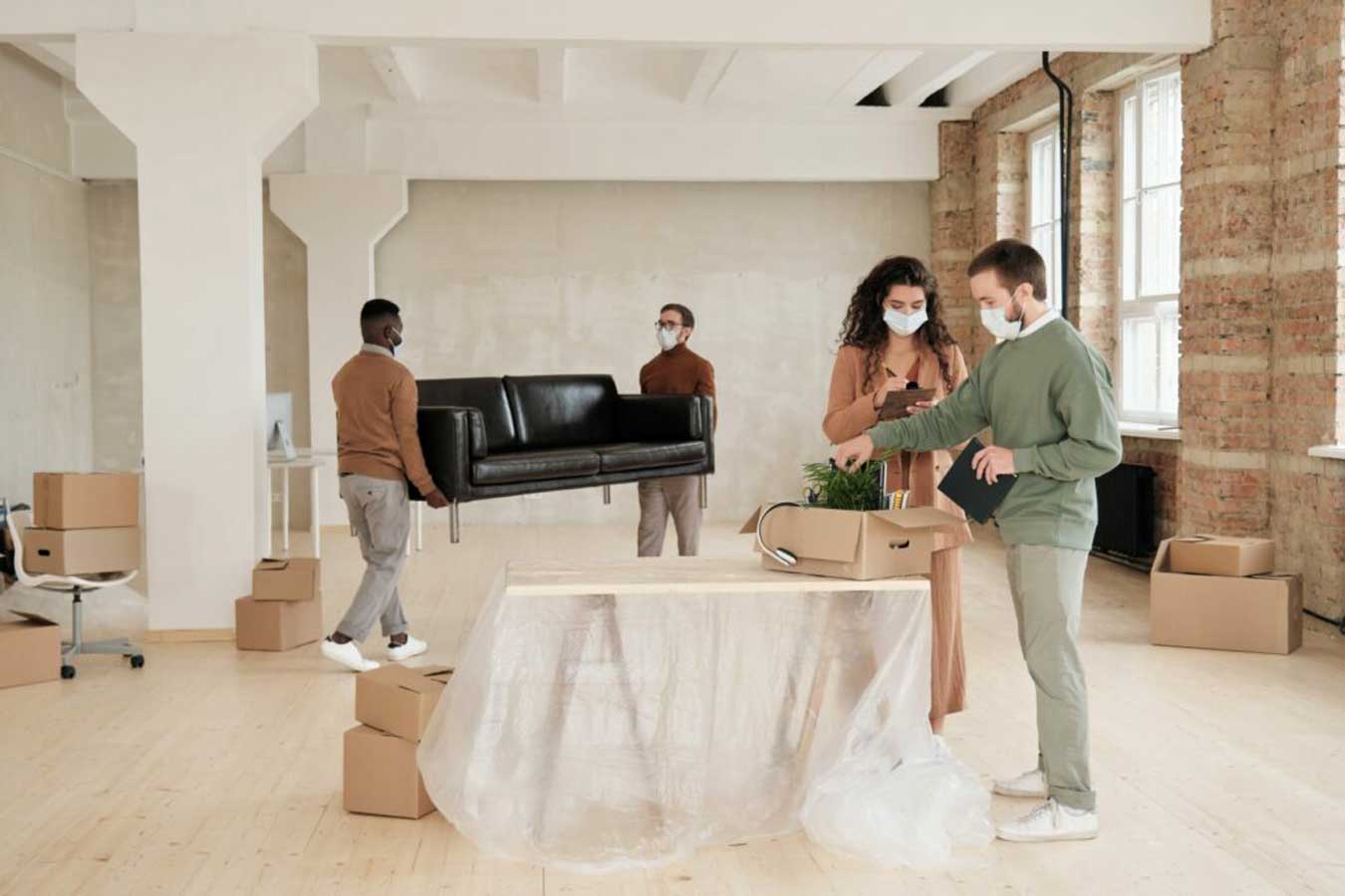 Moving into new office during coronavirus pandemic