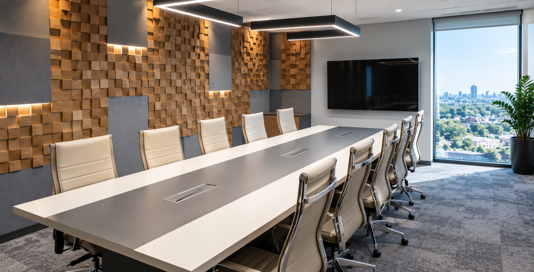 Completed office fit out for a North London business.